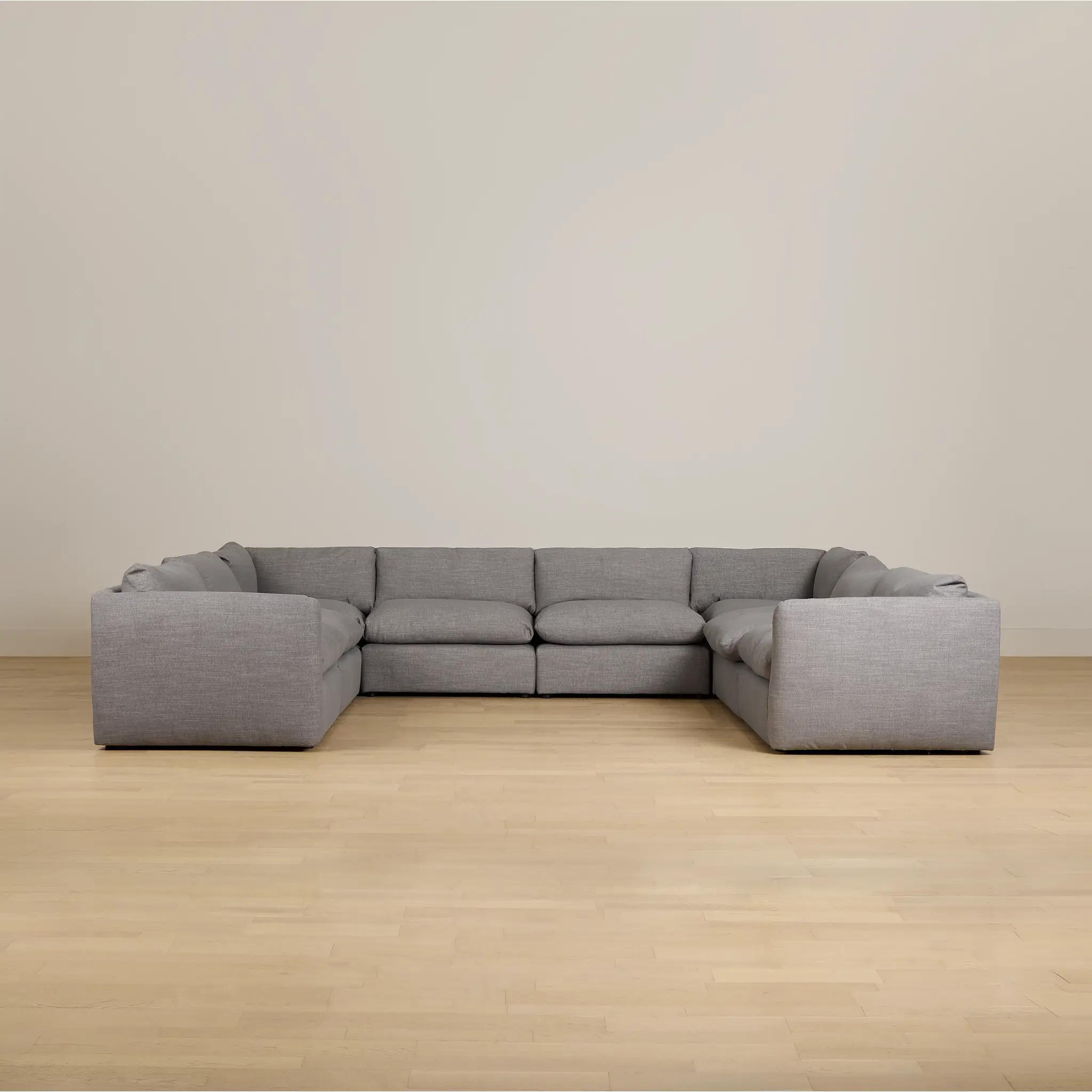 Serena Gray Fabric 8-piece Modular Sectional Serena Gray Fabric 8-piece Modular Sectional