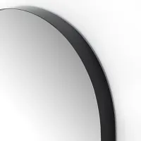 Zeni Black Metal Mirror