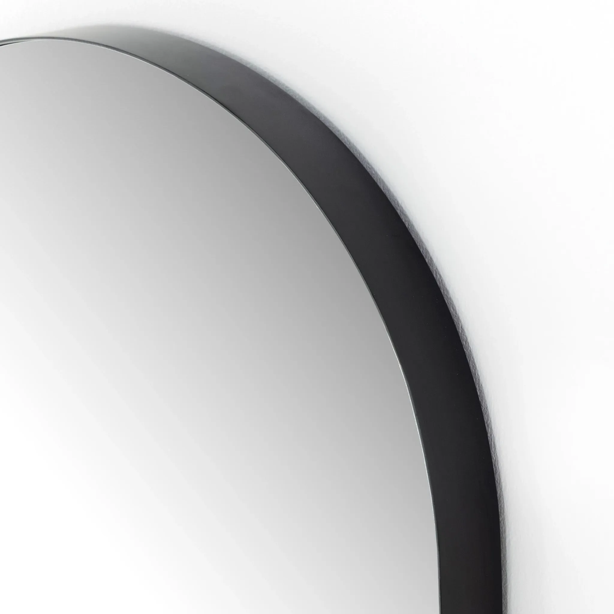 Zeni Black Metal Mirror