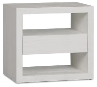 Nantucket White Pine Open Nightstand
