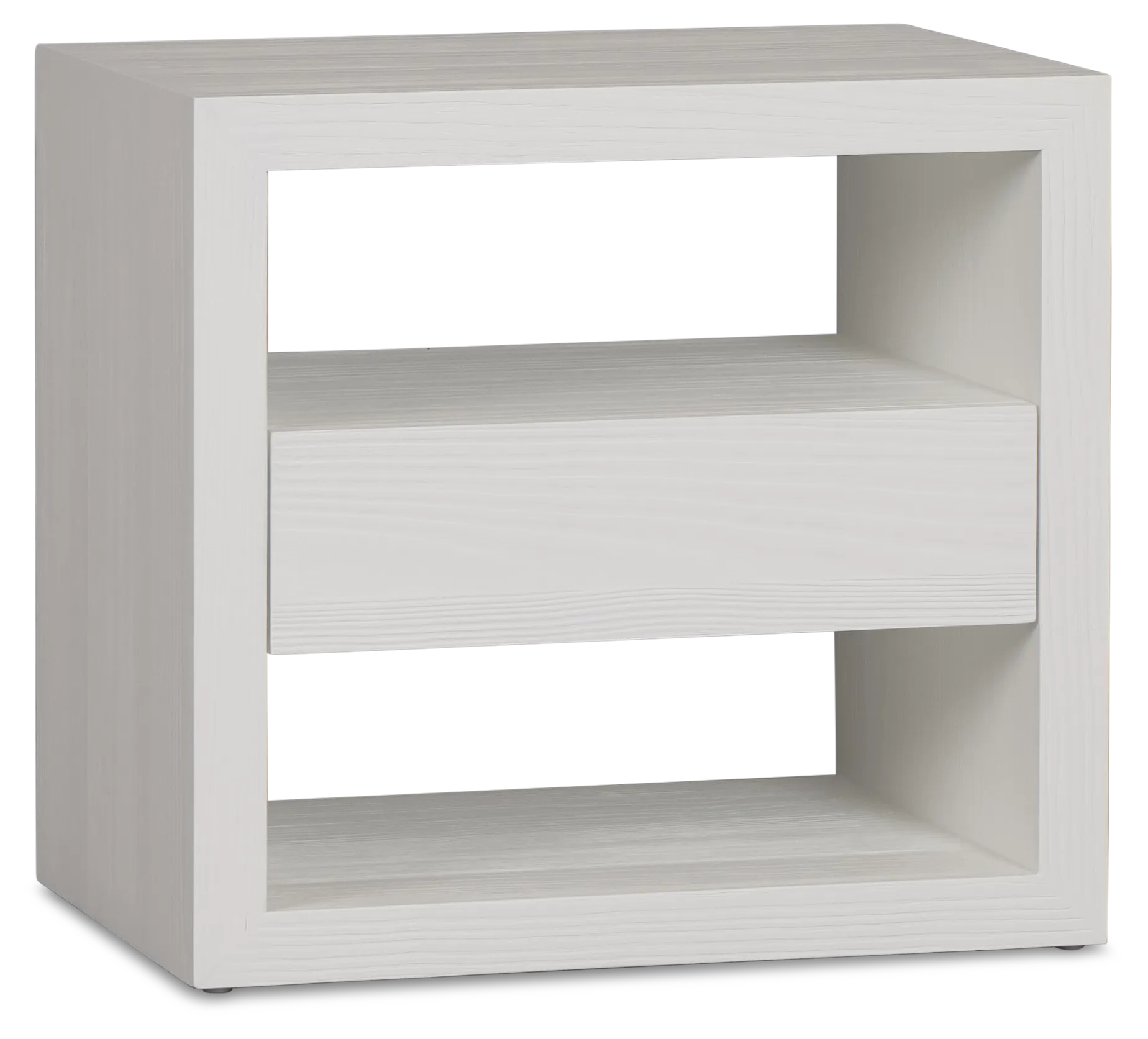 Nantucket White Pine Open Nightstand