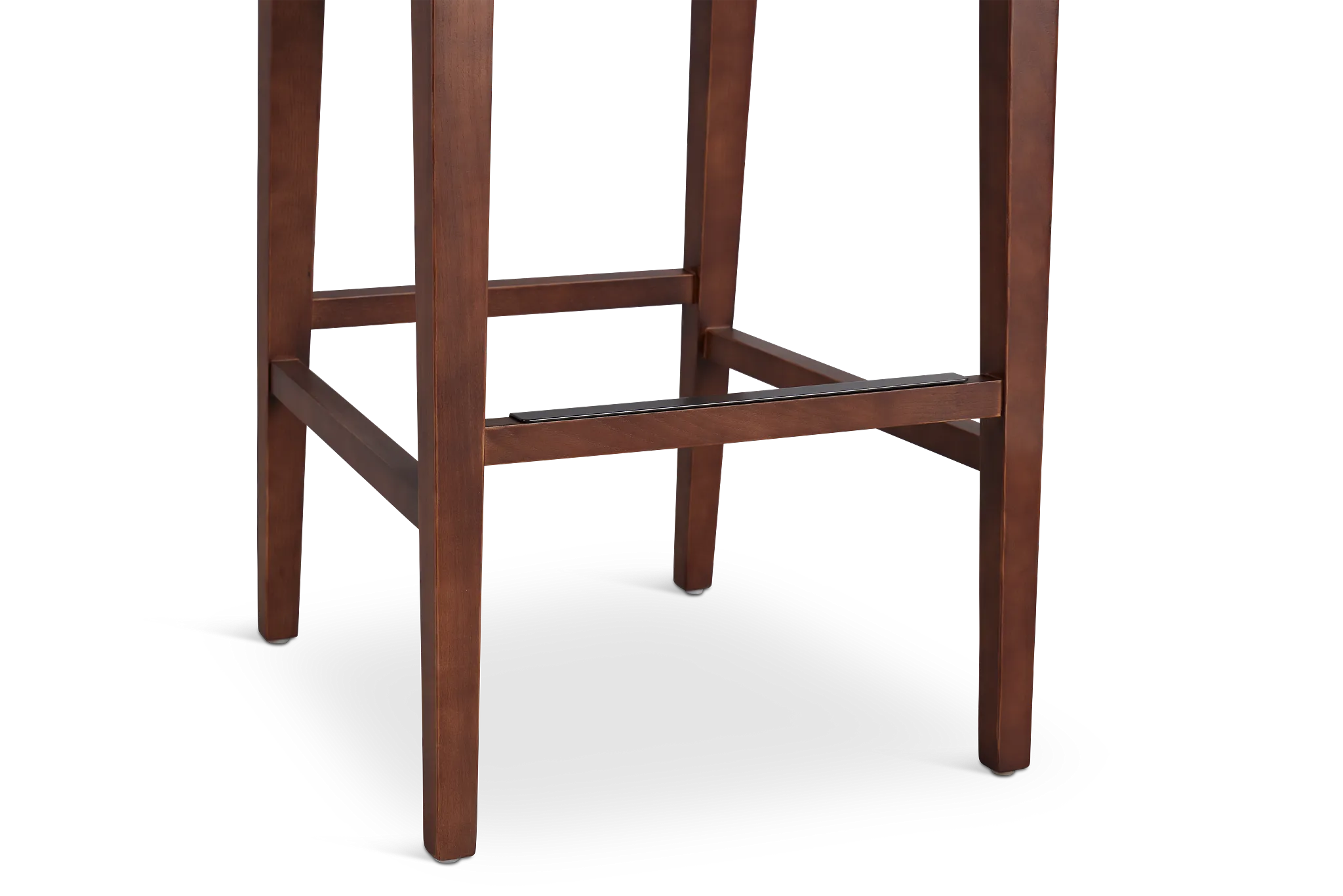 Bentley Dark Gray Velvet 30" Upholstered Barstool