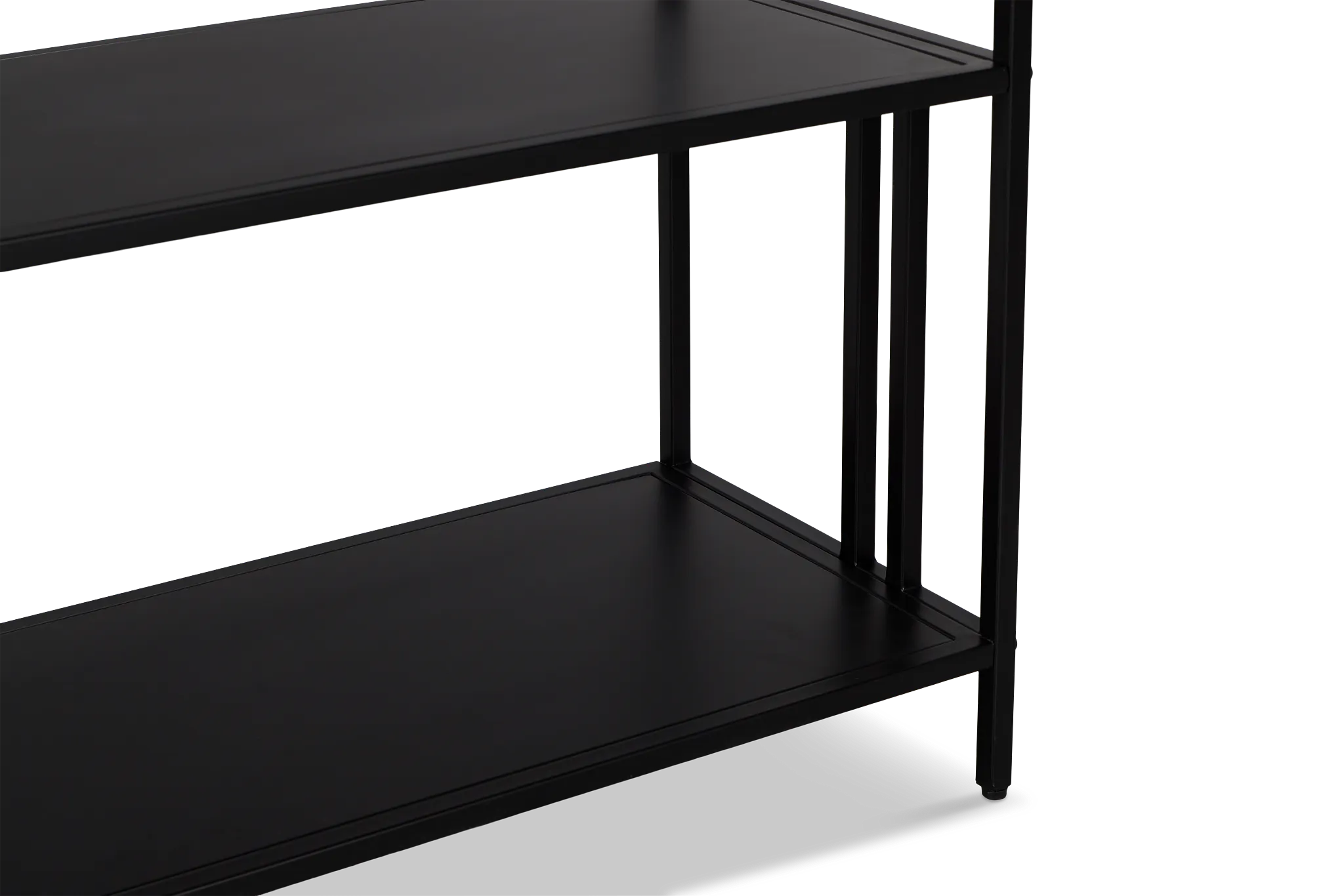 Meggie Black Bookcase