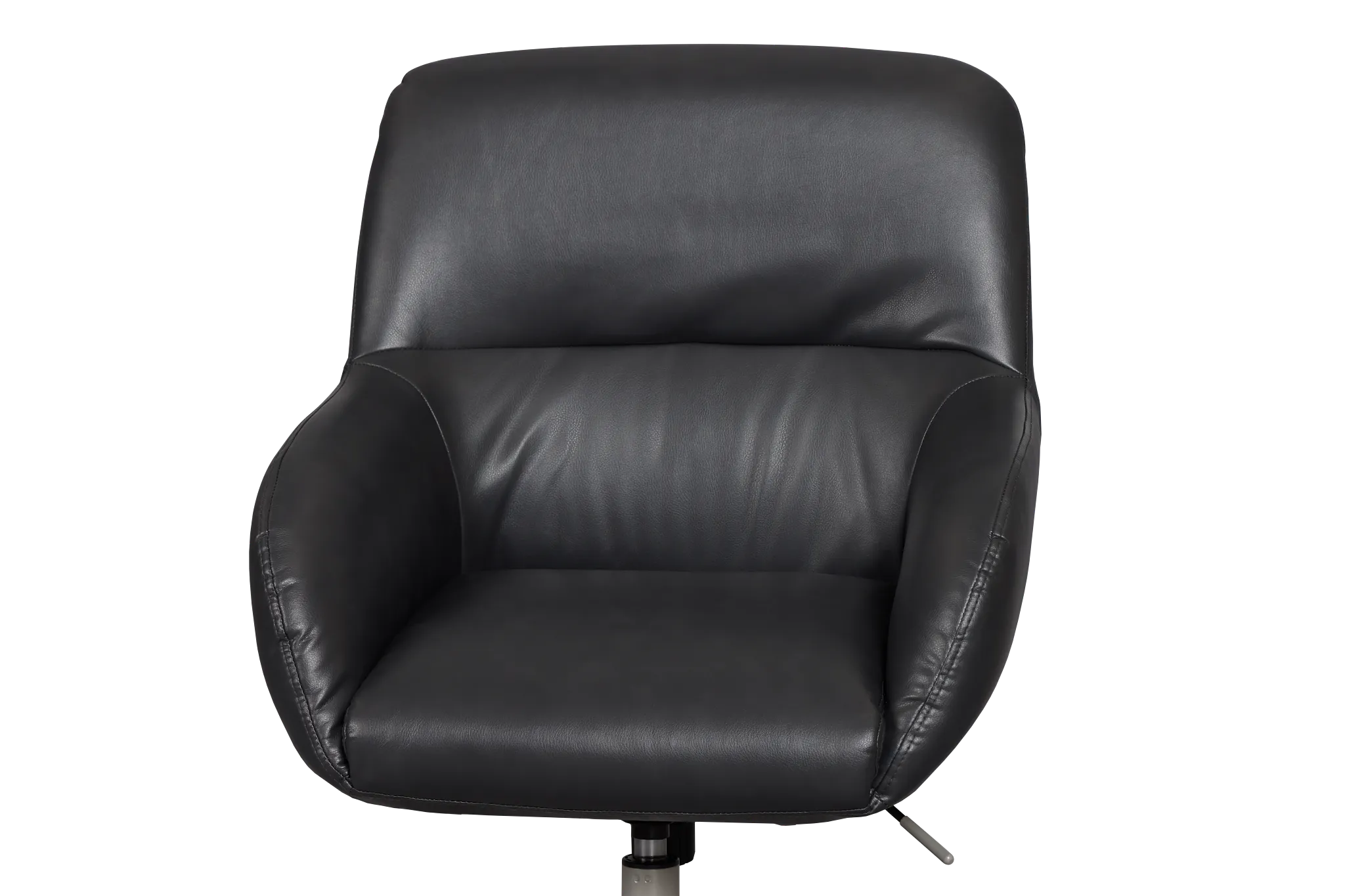 Ophelia Dark Gray Upholstered Desk Chair