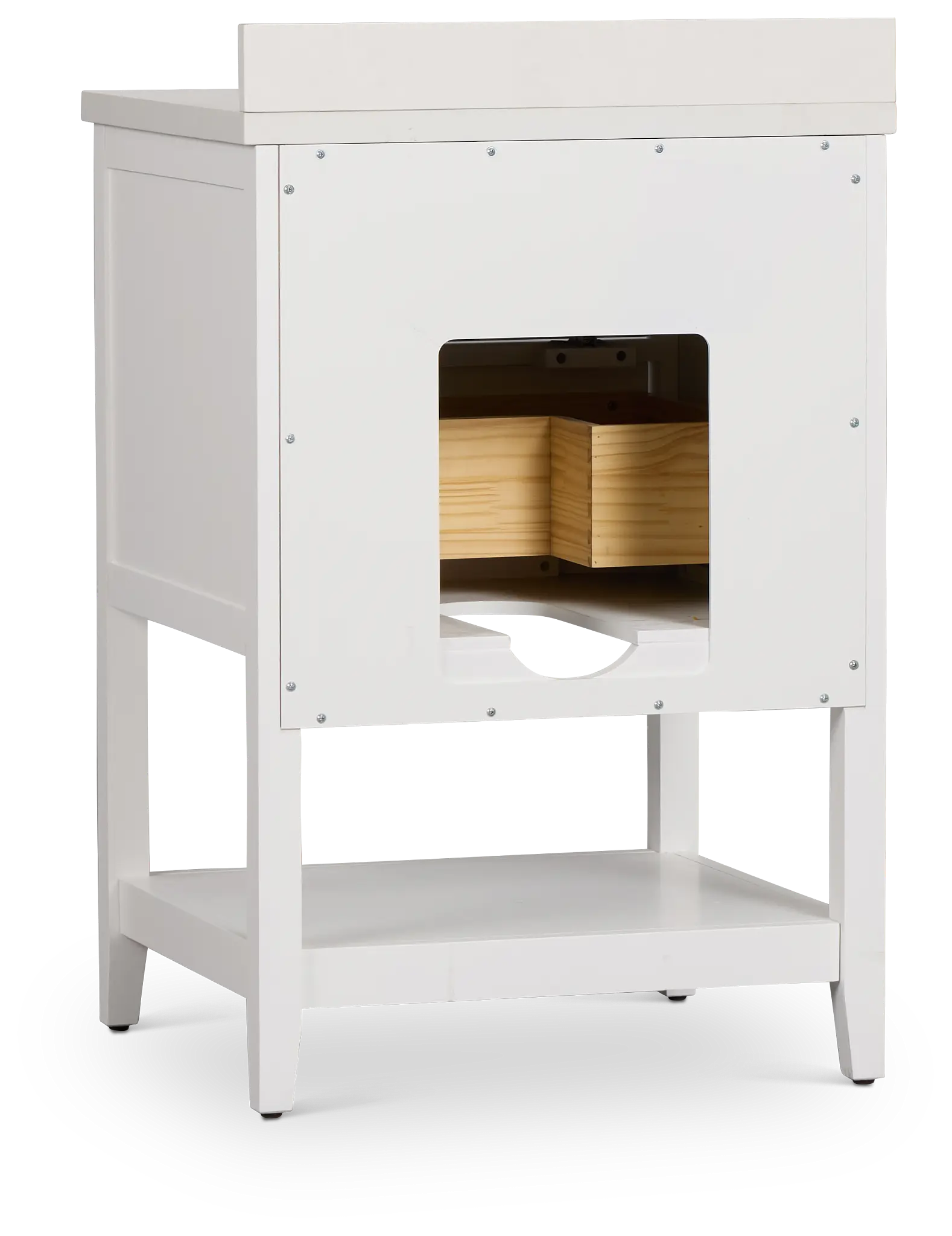 Alden White 24" Single Bathroom Vanity Alden White 24" Single Bathroom Vanity