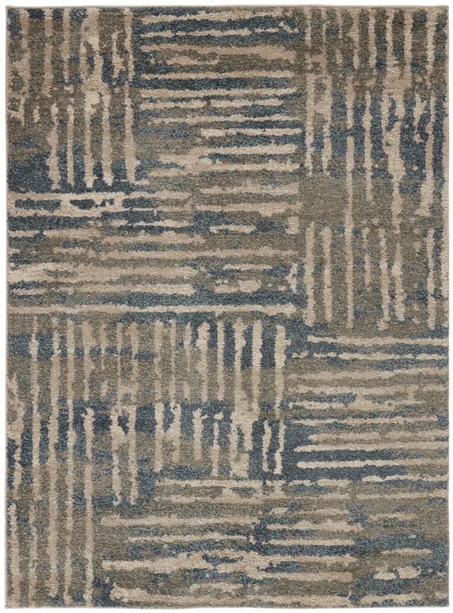 Callan Blue 5x8 Area Rug