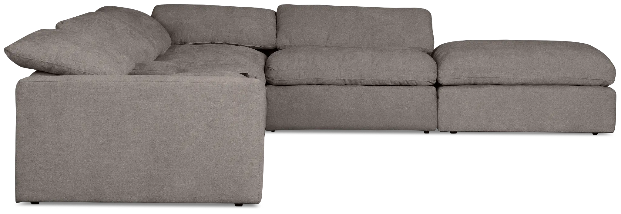 Drift Dark Gray Fabric Large Right Bumper Power Reclining Sectional Drift Dark Gray Fabric Large Right Bumper Power Reclining Sectional