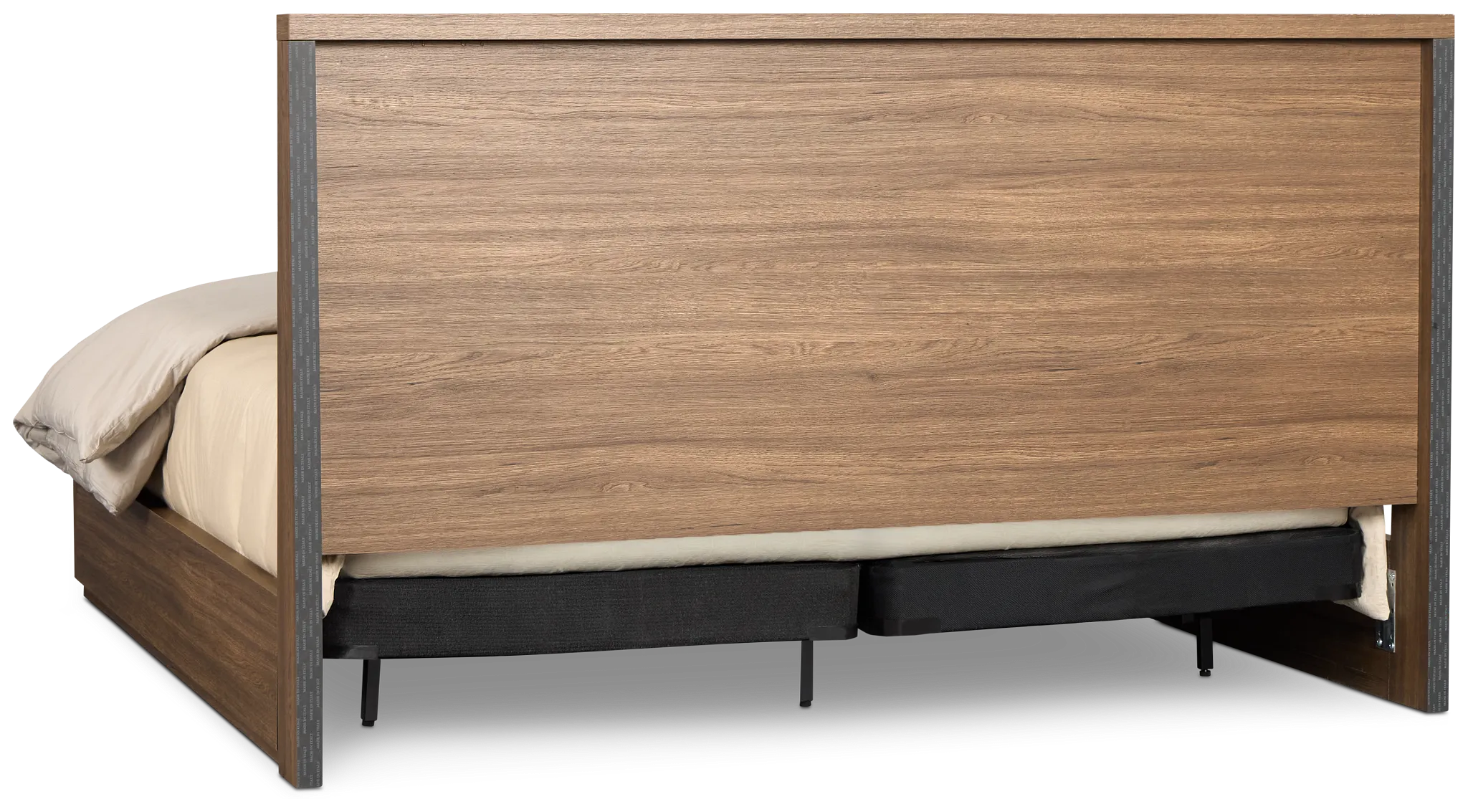 Capraia Dark Tone Panel Bed
