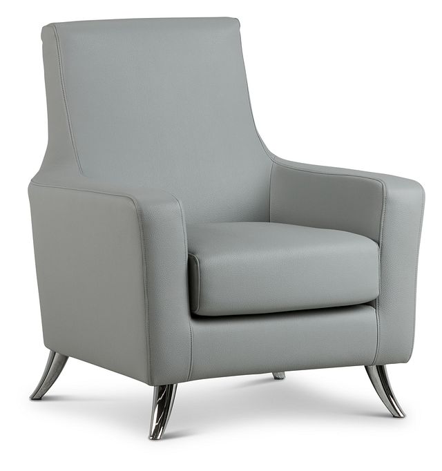 Zane Dark Gray Micro Accent Chair