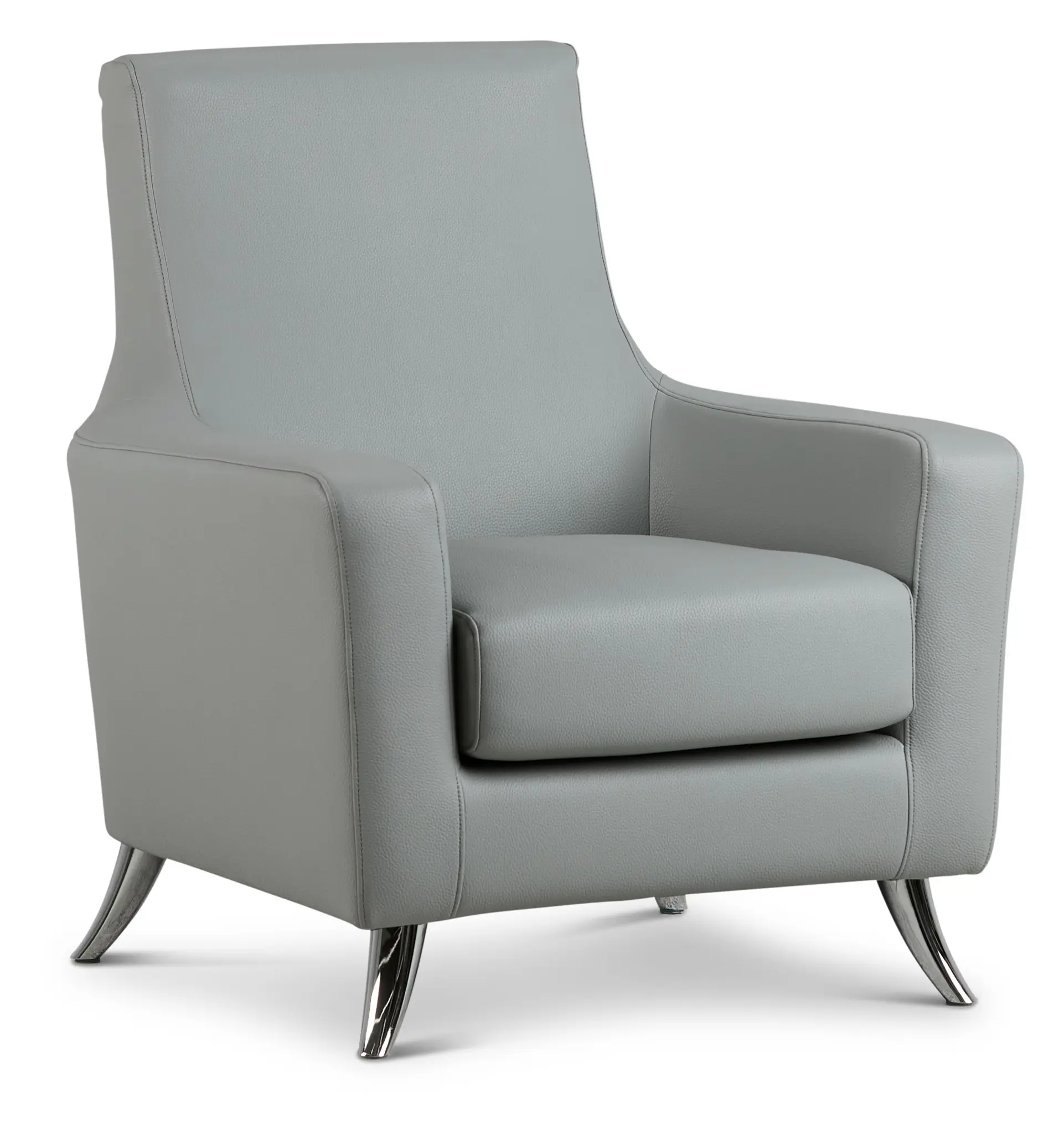 Zane Dark Gray Micro Accent Chair Zane Dark Gray Micro Accent Chair