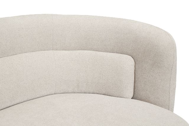 Presley Light Gray Fabric Sofa