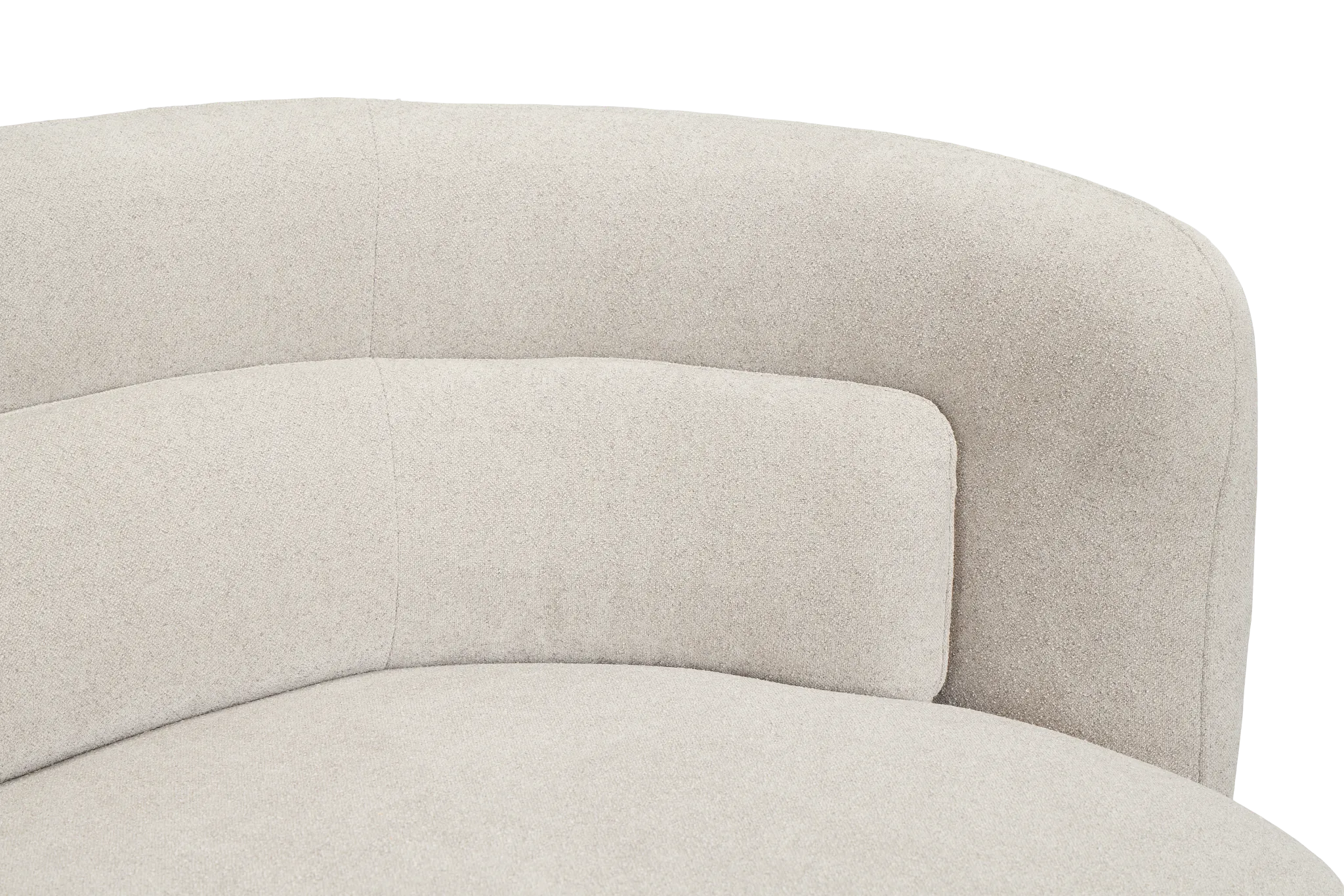 Presley Light Gray Fabric Sofa
