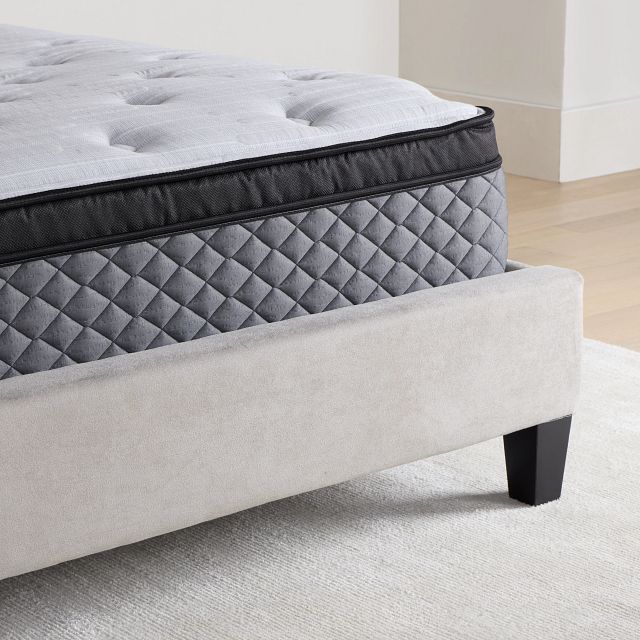 Kevin Charles By Sealy Essential 12" Plush Euro Top Mattress