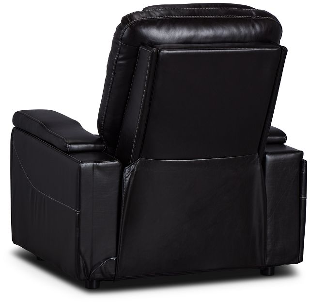 Meta Black Micro Power Recliner