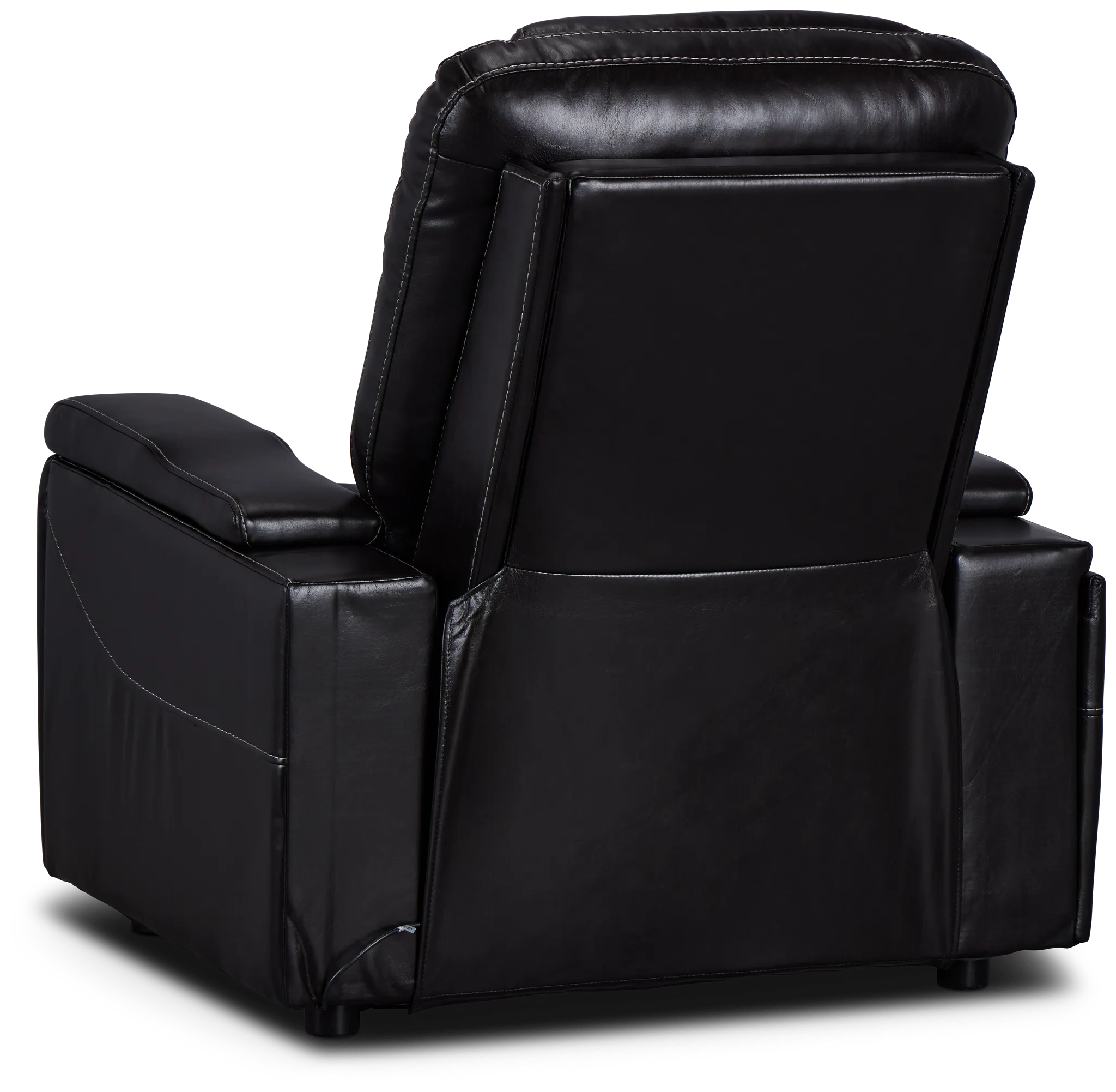 Meta Black Micro Power Recliner