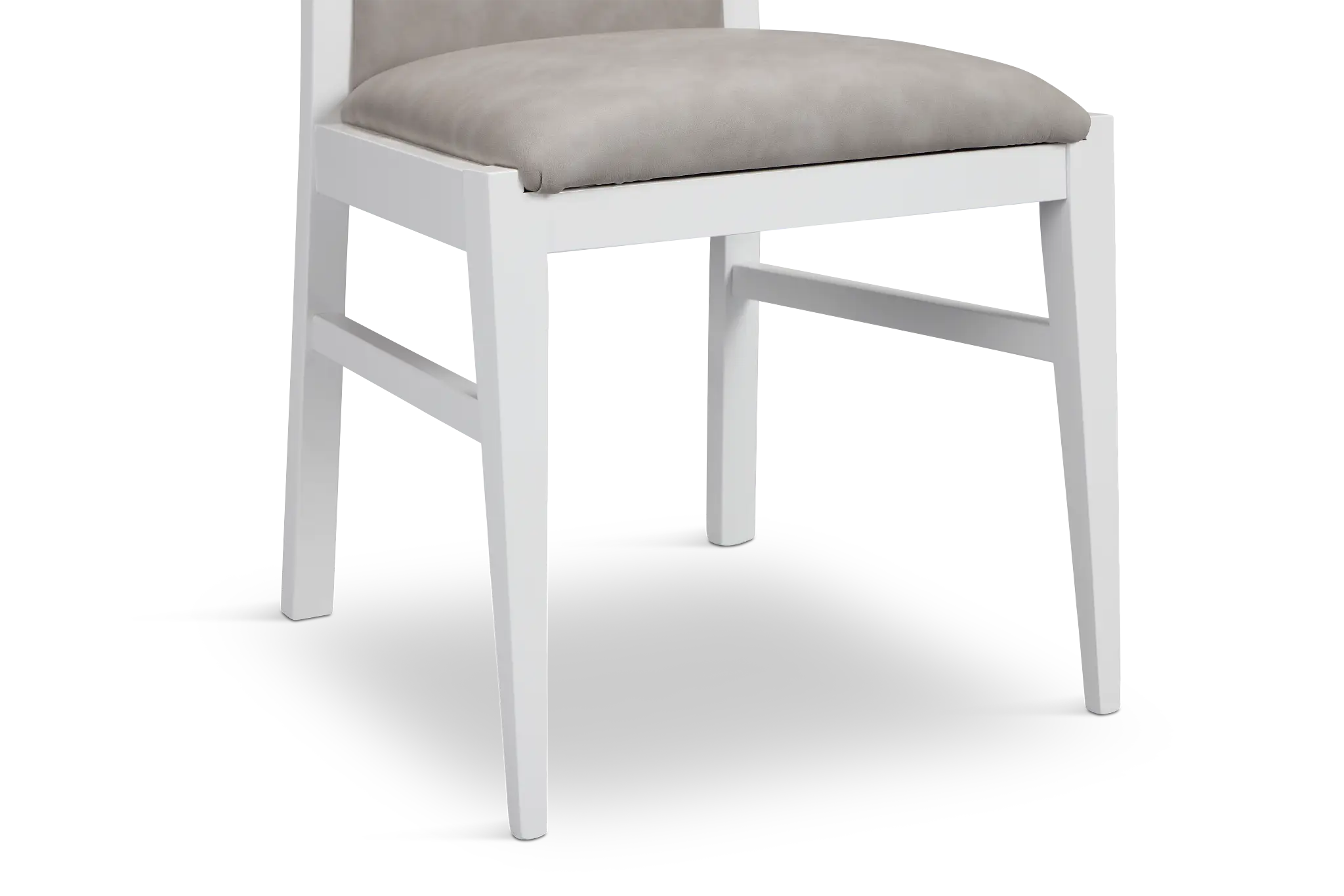 Verona White Upholstered Side Chair Verona White Upholstered Side Chair