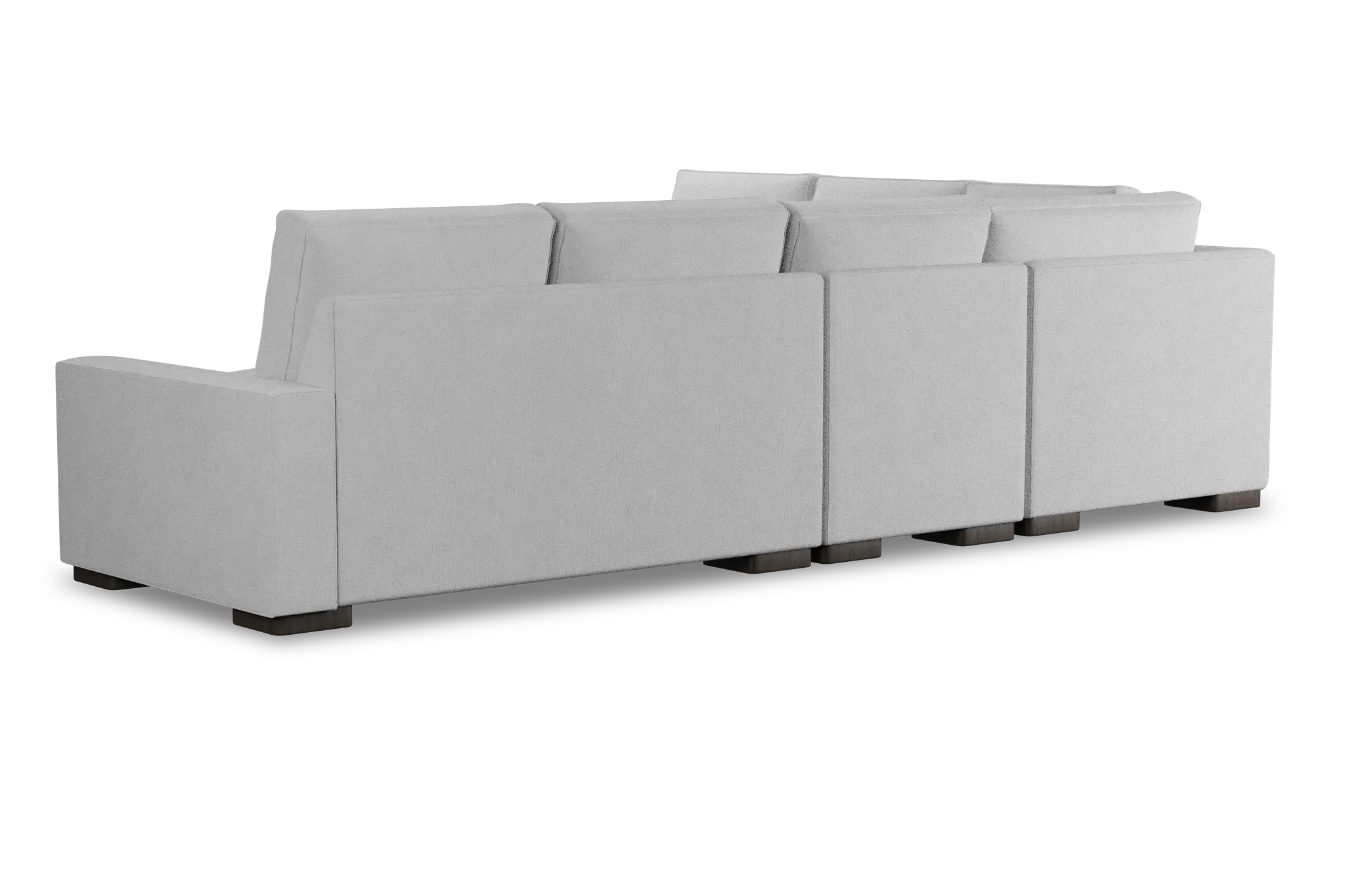 Edgewater Suave White Medium Two-arm Sectional Edgewater Suave White Medium Two-arm Sectional