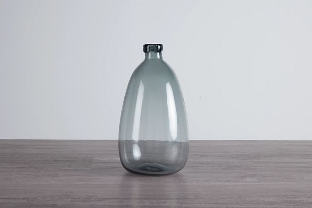 Lombard Dark Gray Small Vase