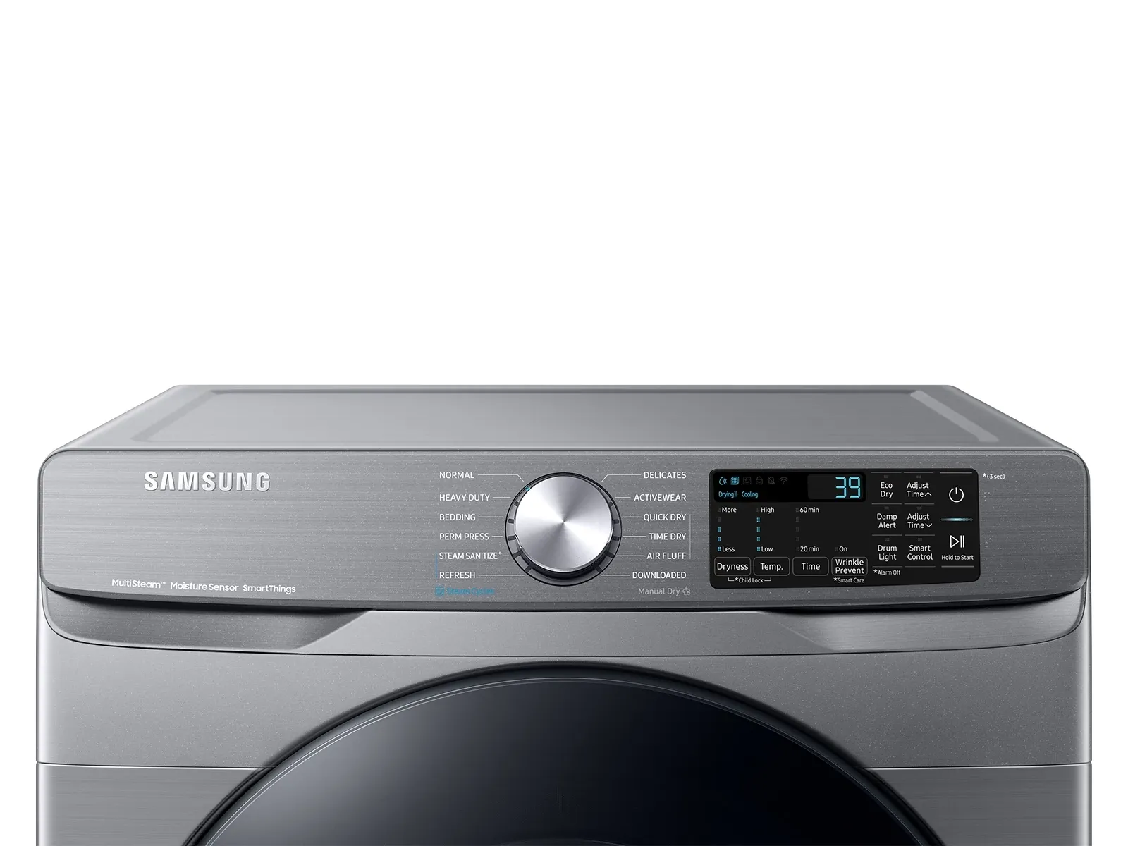 Samsung 6300 Series Silver Front Load Electric Dryer