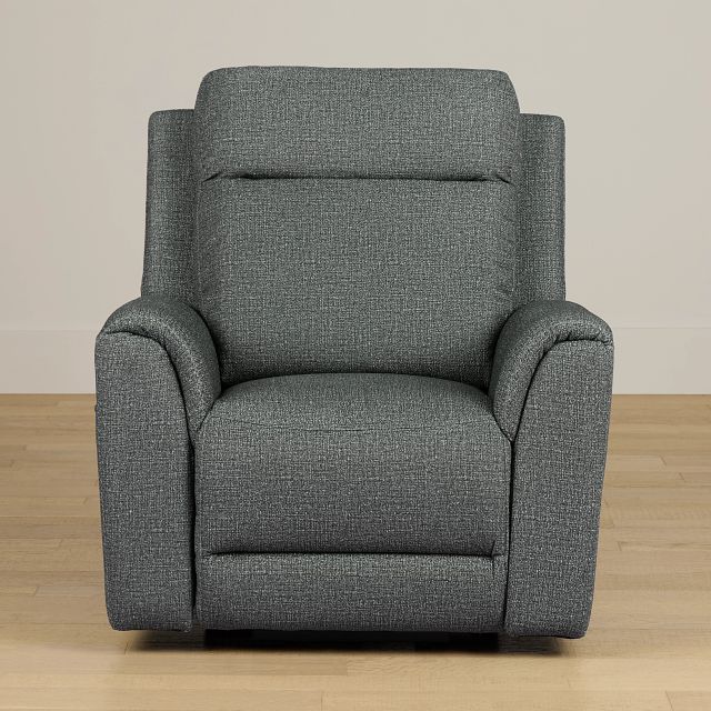 Gavin Dark Gray Fabric Power Lift Recliner