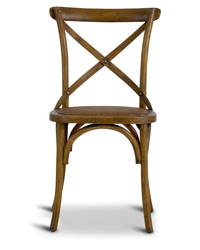 Teagan Light Tone Wood Side Chair (2)