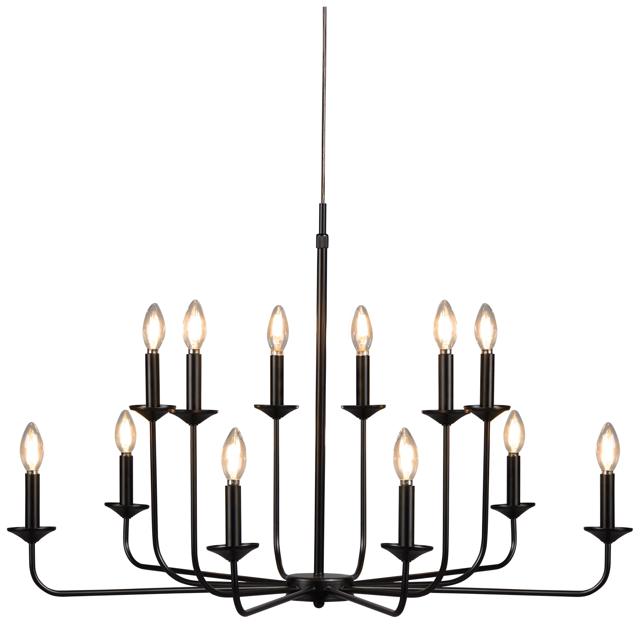 Amalia Black Pendant