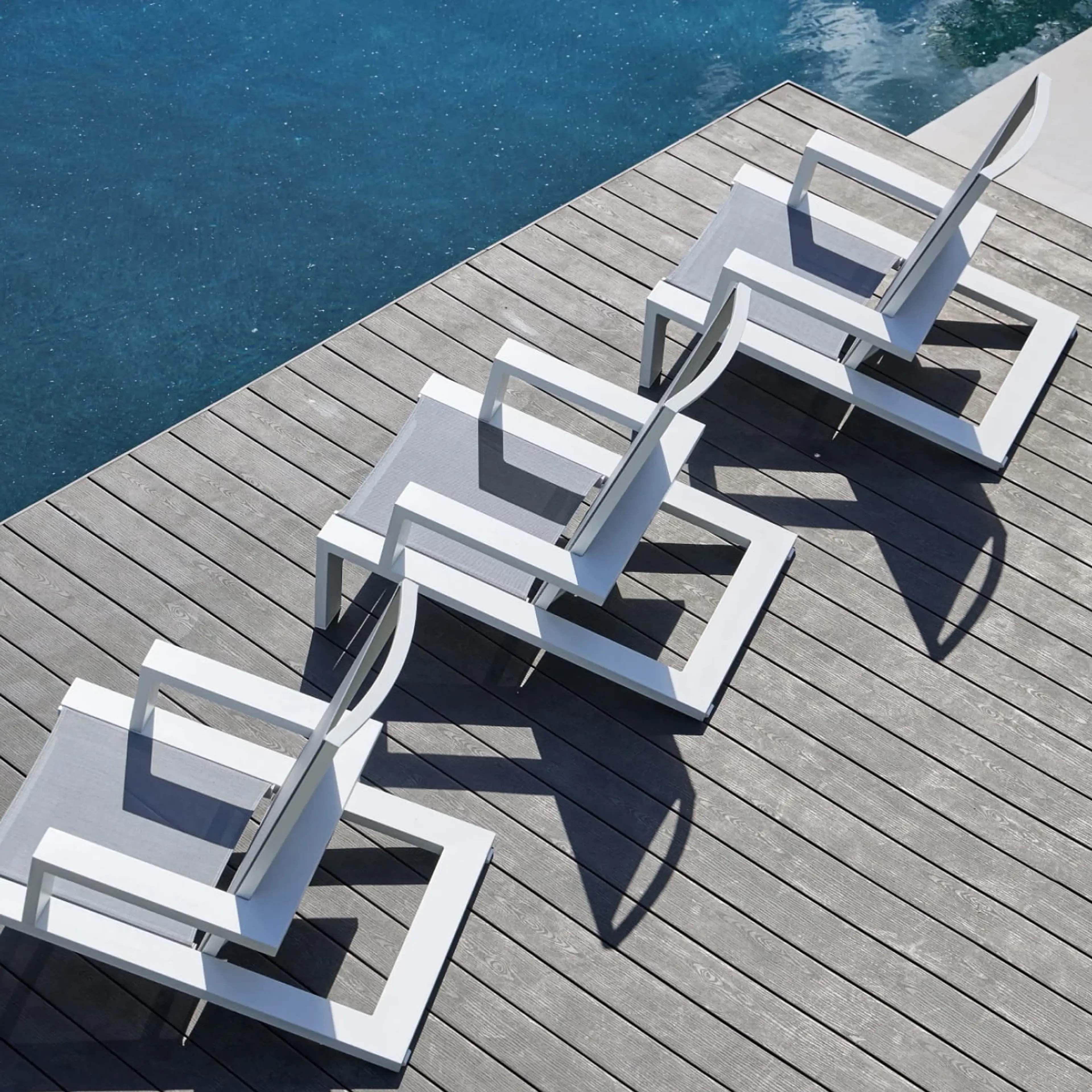 Outdoor chaises