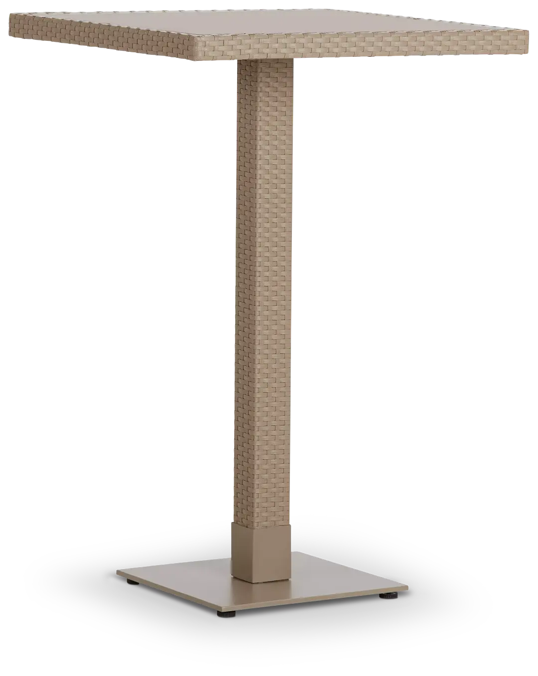 Lisbon Khaki Square Pub Table Lisbon Khaki Square Pub Table