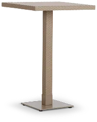 Lisbon Khaki Square Pub Table