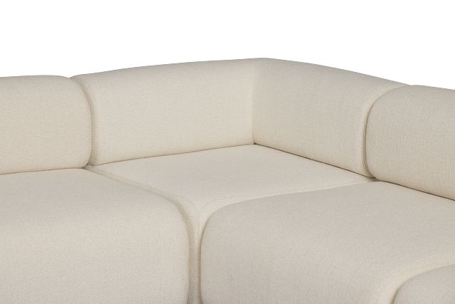 Celeste Light Beige Fabric 8-piece Modular Sectional