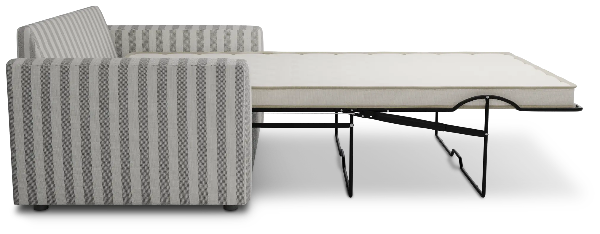 Siesta Sea Lane Dark Gray Fabric Innerspring Sleeper Siesta Sea Lane Dark Gray Fabric Innerspring Sleeper