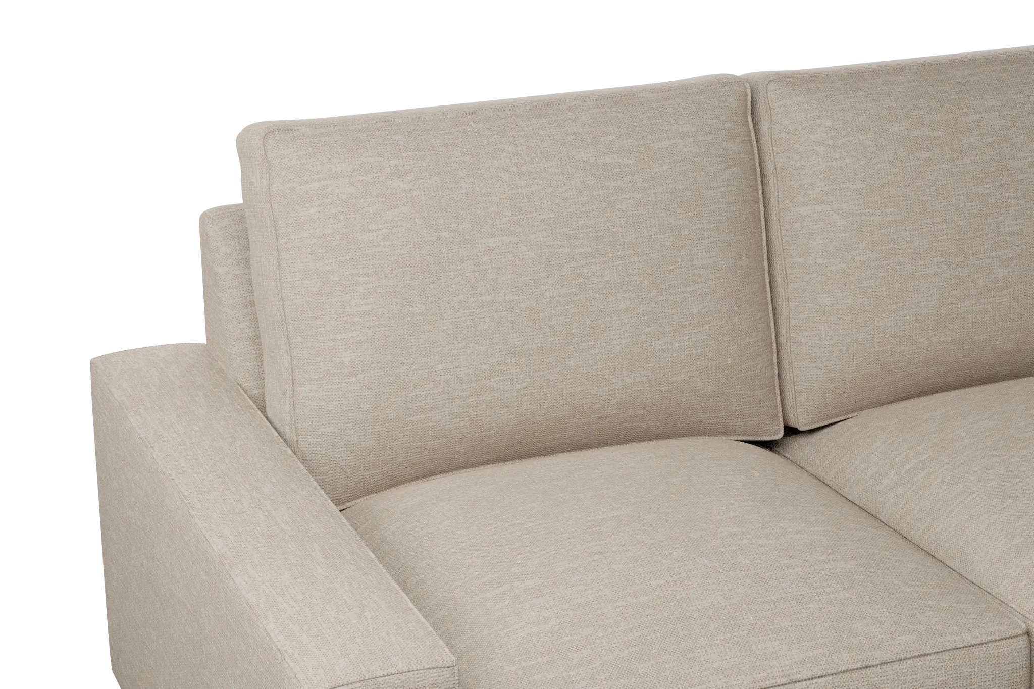 Edgewater Victory Taupe Large Right Chaise Sectional Edgewater Victory Taupe Large Right Chaise Sectional
