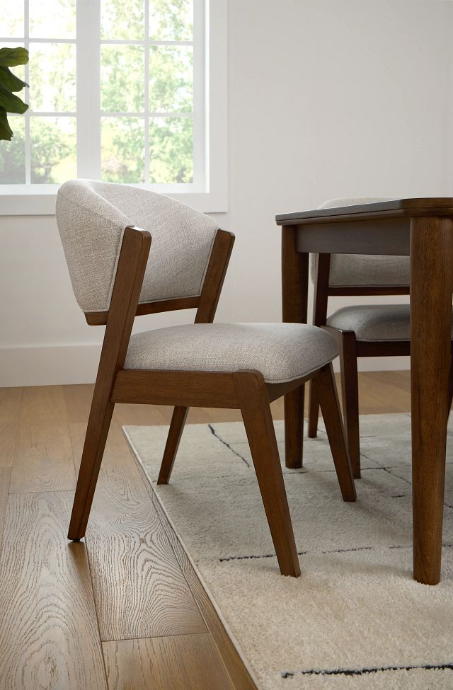 Rockford Light Tone Upholstered Side Chair