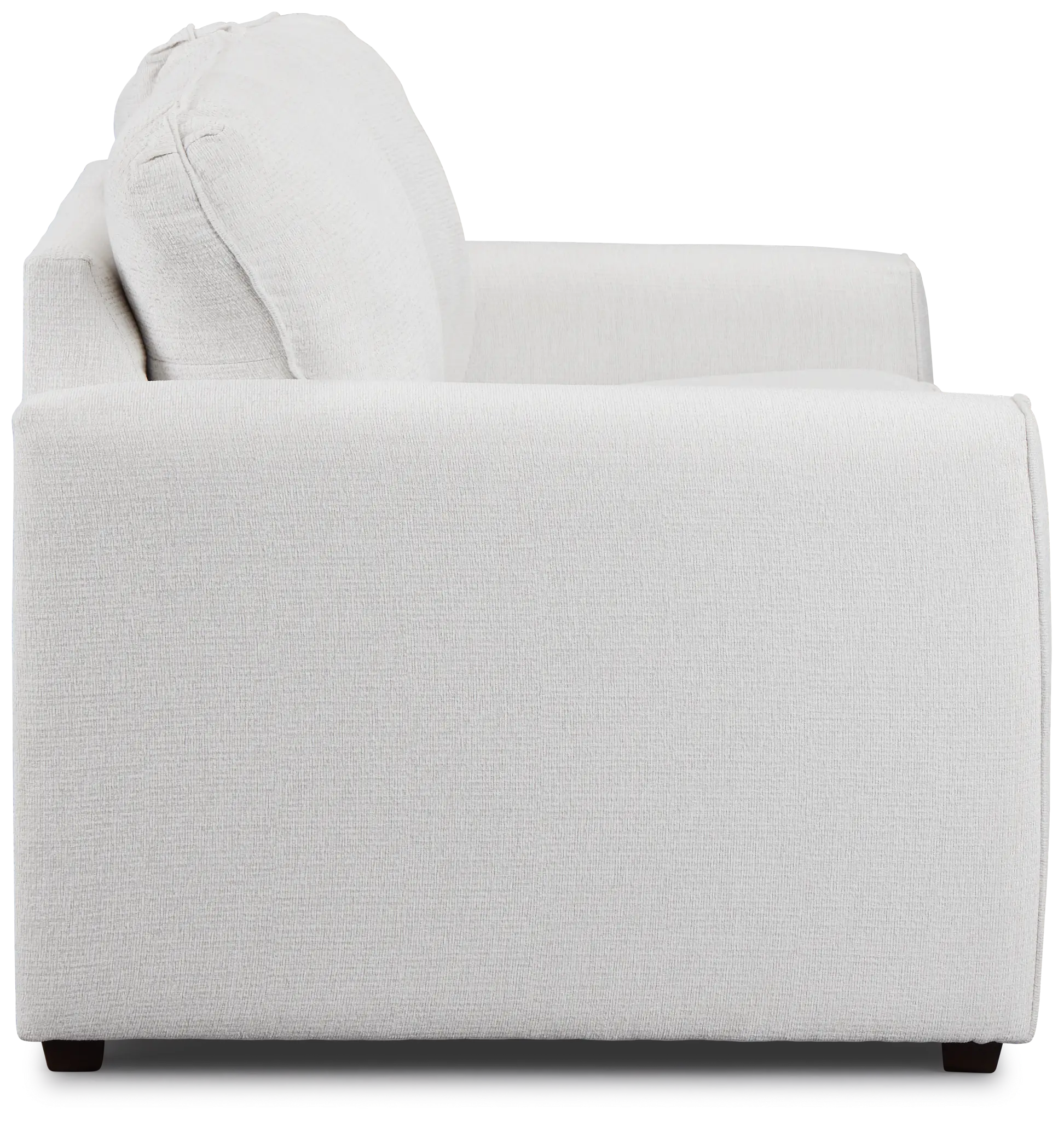 Avalon White Fabric Loveseat Avalon White Fabric Loveseat