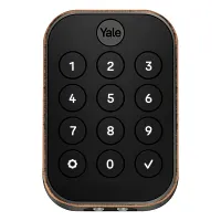 Yale Pro 2 Pushbutton Bluetooth Bronze Key-free Keypad Door Lock