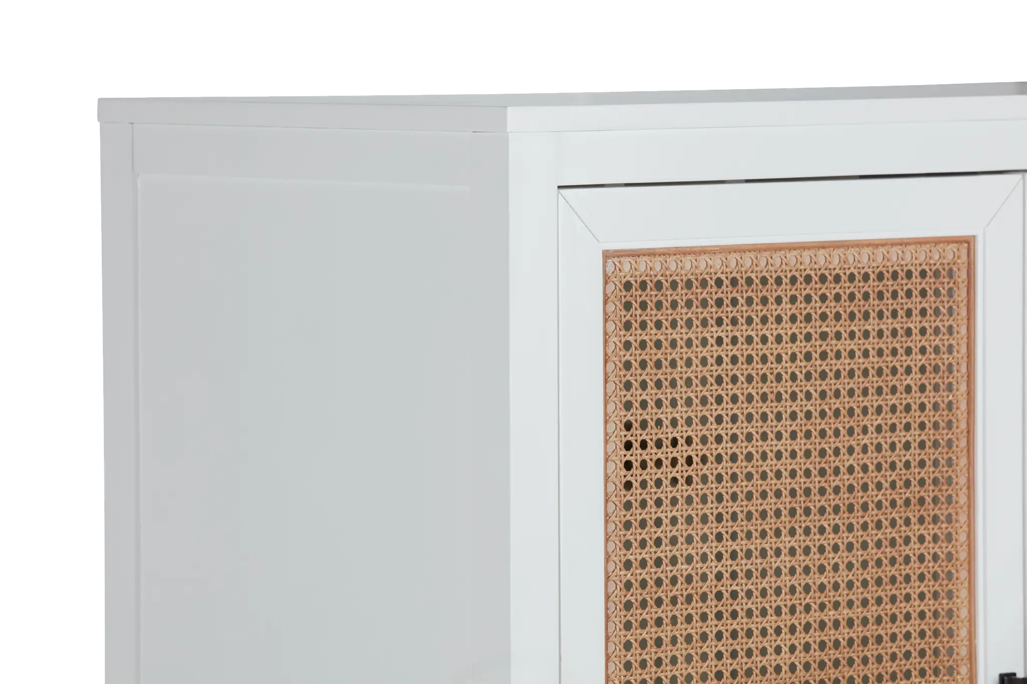 Nantucket Two-tone Woven Bar Cabinet Nantucket Two-tone Woven Bar Cabinet