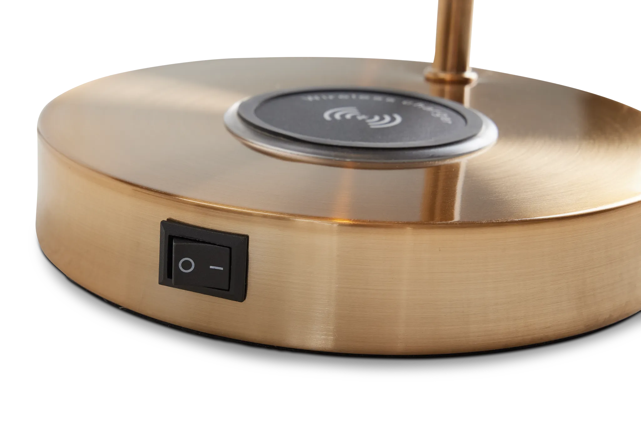 Lila Gold Metal Desk Lamp