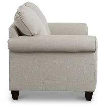 Cameron Beige Fabric Loveseat