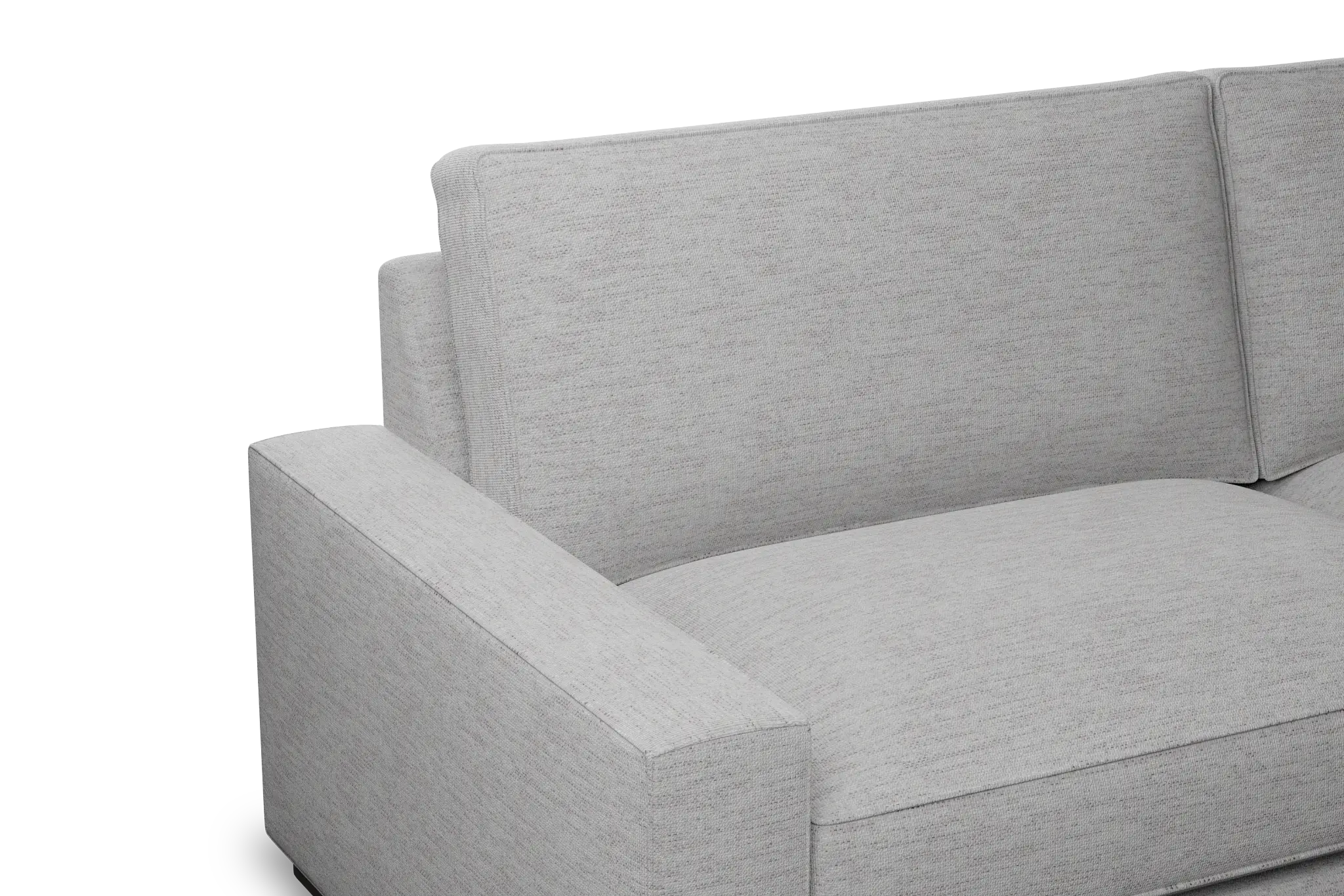 Edgewater Maguire Gray 96" Sofa W/ 2 Cushions Edgewater Maguire Gray 96" Sofa W/ 2 Cushions