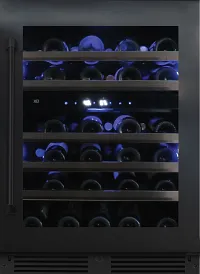 Xo Appliance 24 Series Wine Cooler Black Rt Hinge Wine Cooler