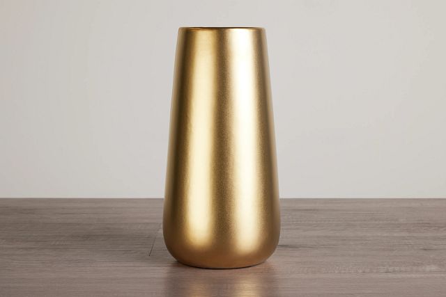 Iika Gold Large Vase