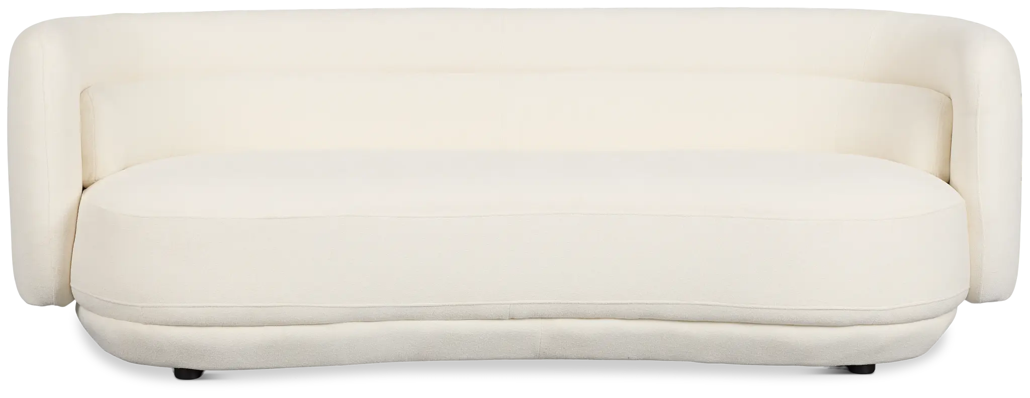 Presley White Fabric Sofa Presley White Fabric Sofa