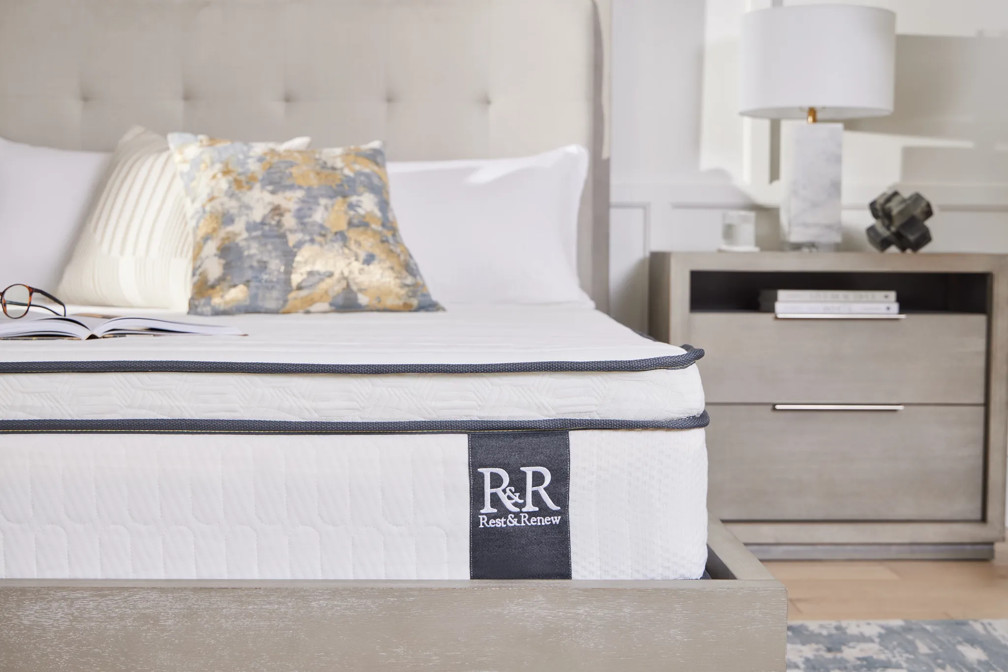 Rest & Renew By Zinus 12" Hybrid Memory Foam & Innerspring Mattress