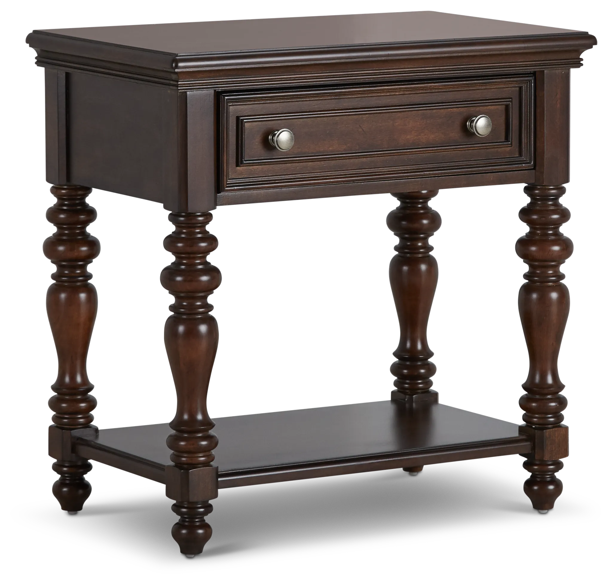 Savannah Dark Tone 1-drawer Nightstand