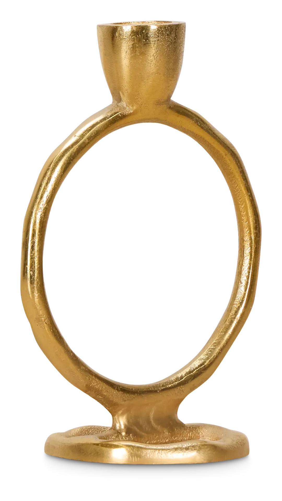 Ringo Gold Small Candle Holder Ringo Gold Small Candle Holder