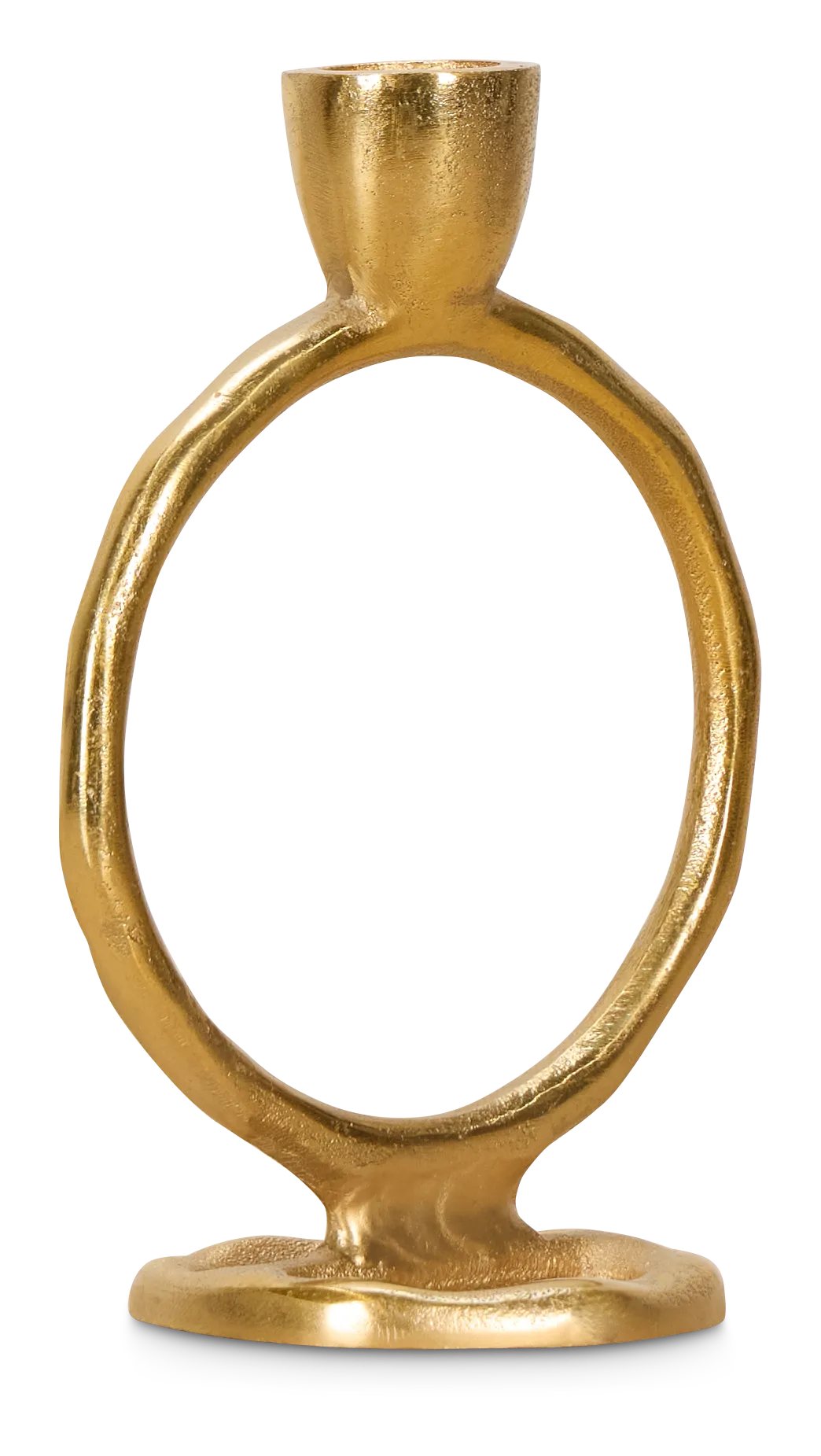 Ringo Gold Small Candle Holder