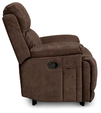 Benson Brown Micro Recliner