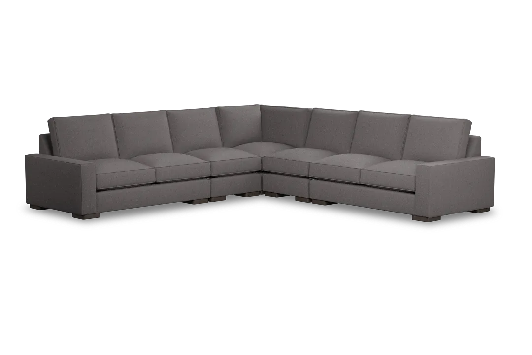 Edgewater Peyton Gray Large Two-arm Sectional