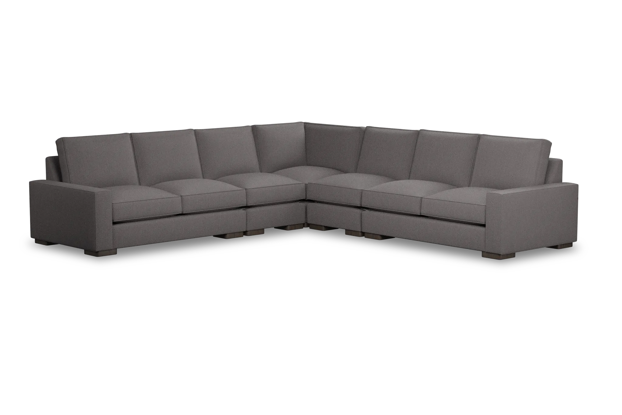 Edgewater Peyton Gray Large Two-arm Sectional