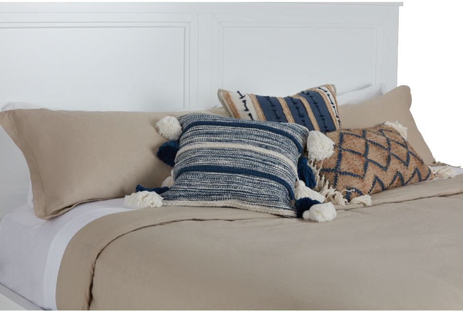 Nantucket White Platform Bed